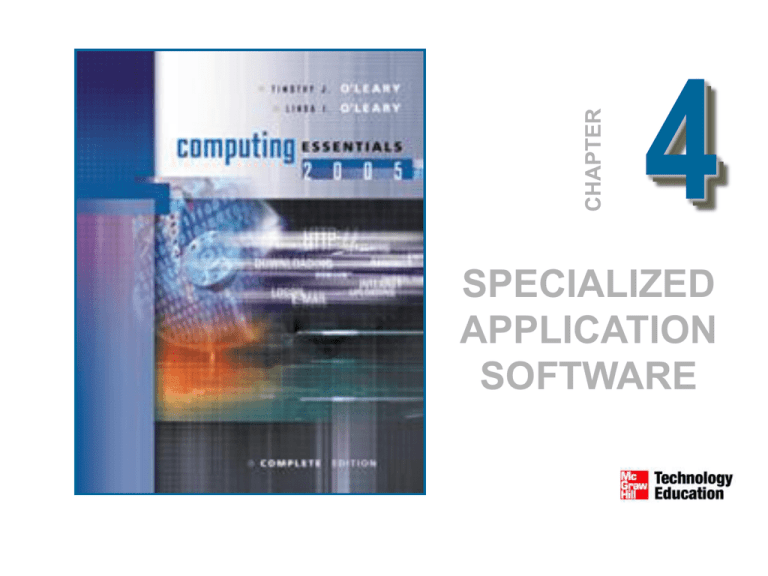 Specialized software