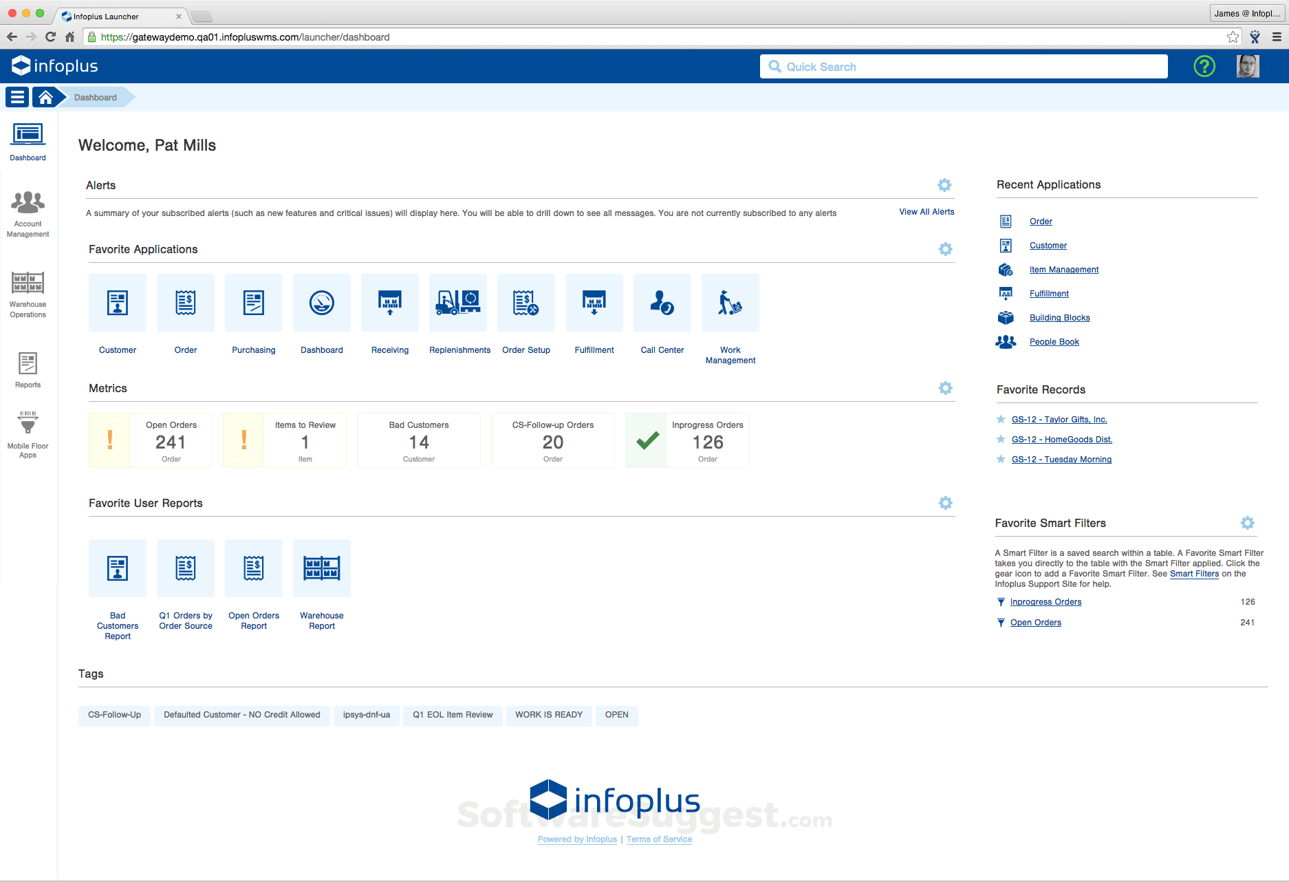 Info plus inventory management software