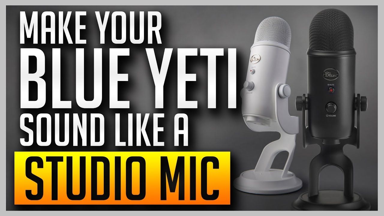 Yeti logitech microphone matched