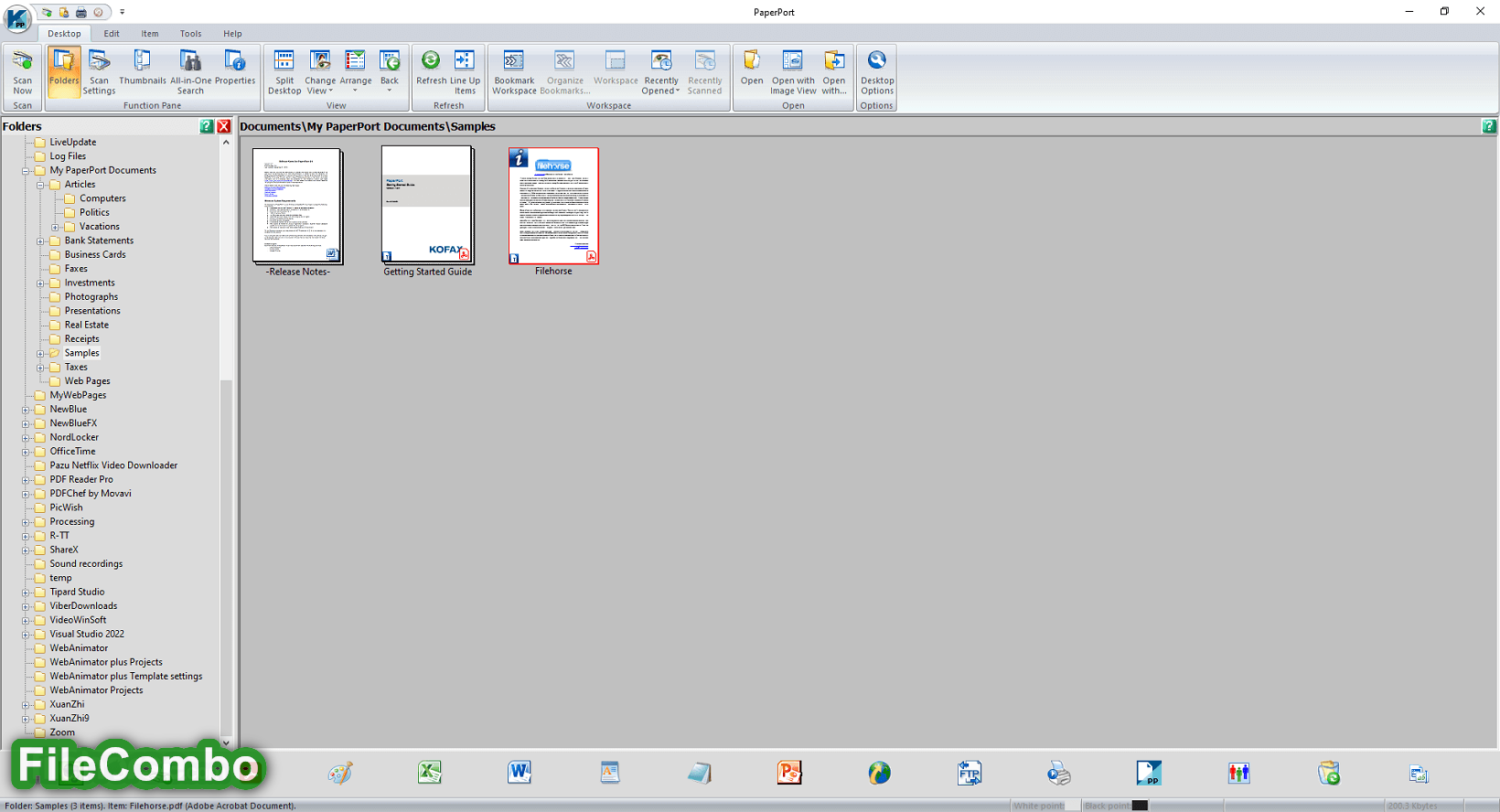 Paperport nuance professional review features