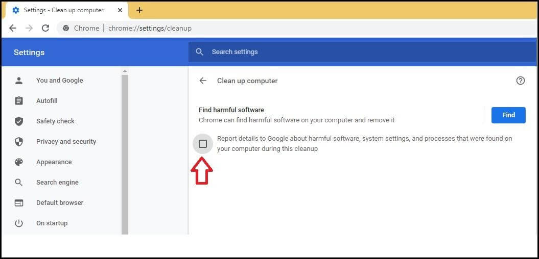 Software reporter tool