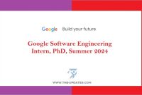 Software engineer internship summer 2024