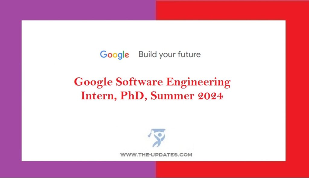 Software engineer internship summer 2024