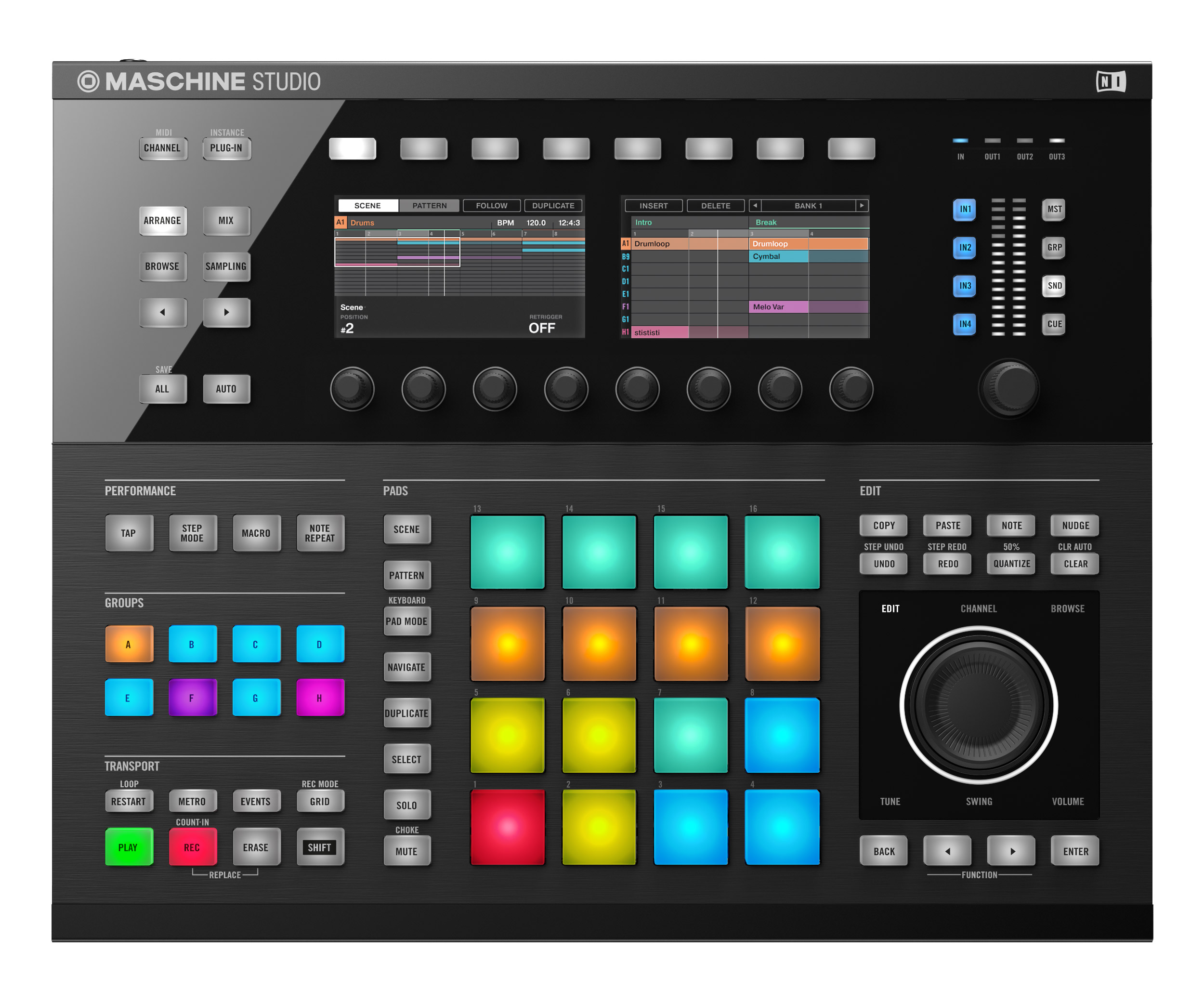 Maschine software hardware instruments announces generation native futuremusic samples option group now save have