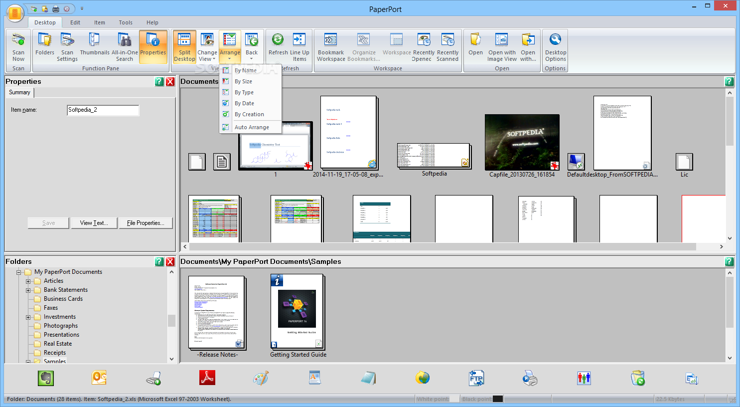 Paperport software