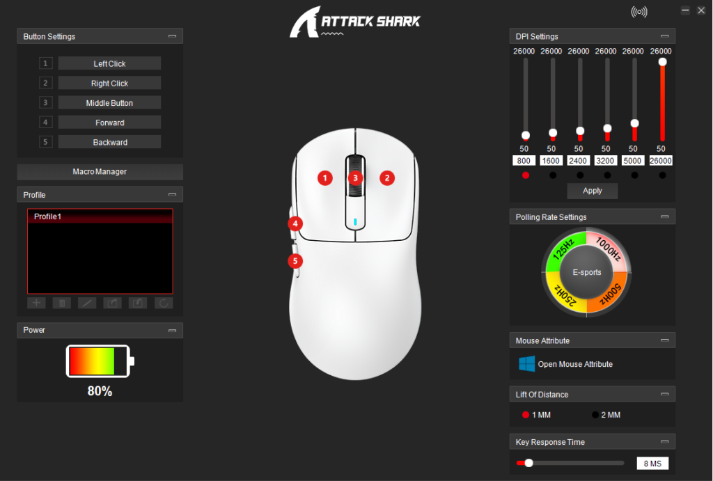 Attack shark mouse software