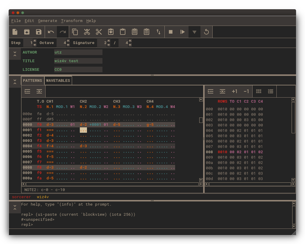 Bintracker software