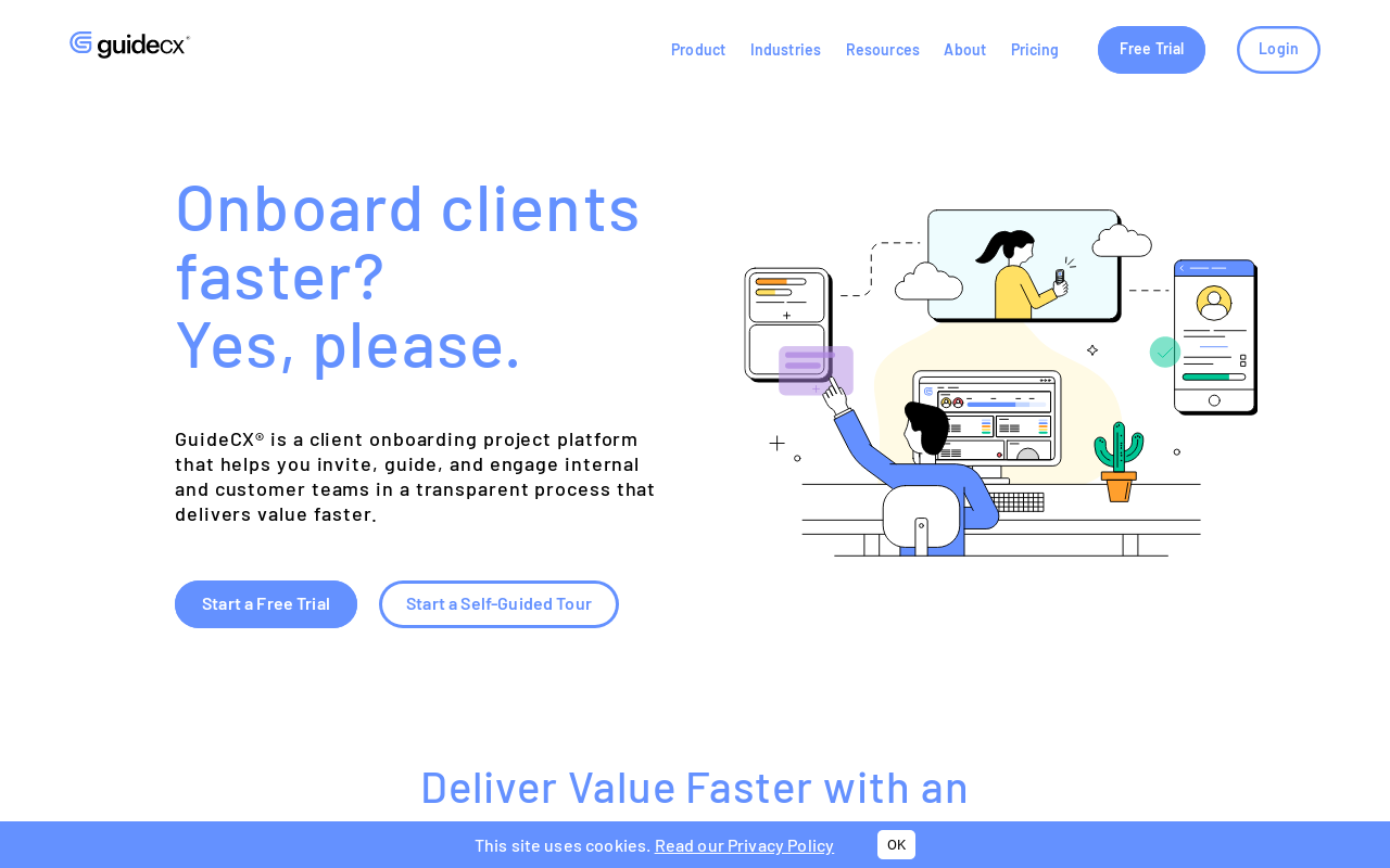 Customer onboarding software