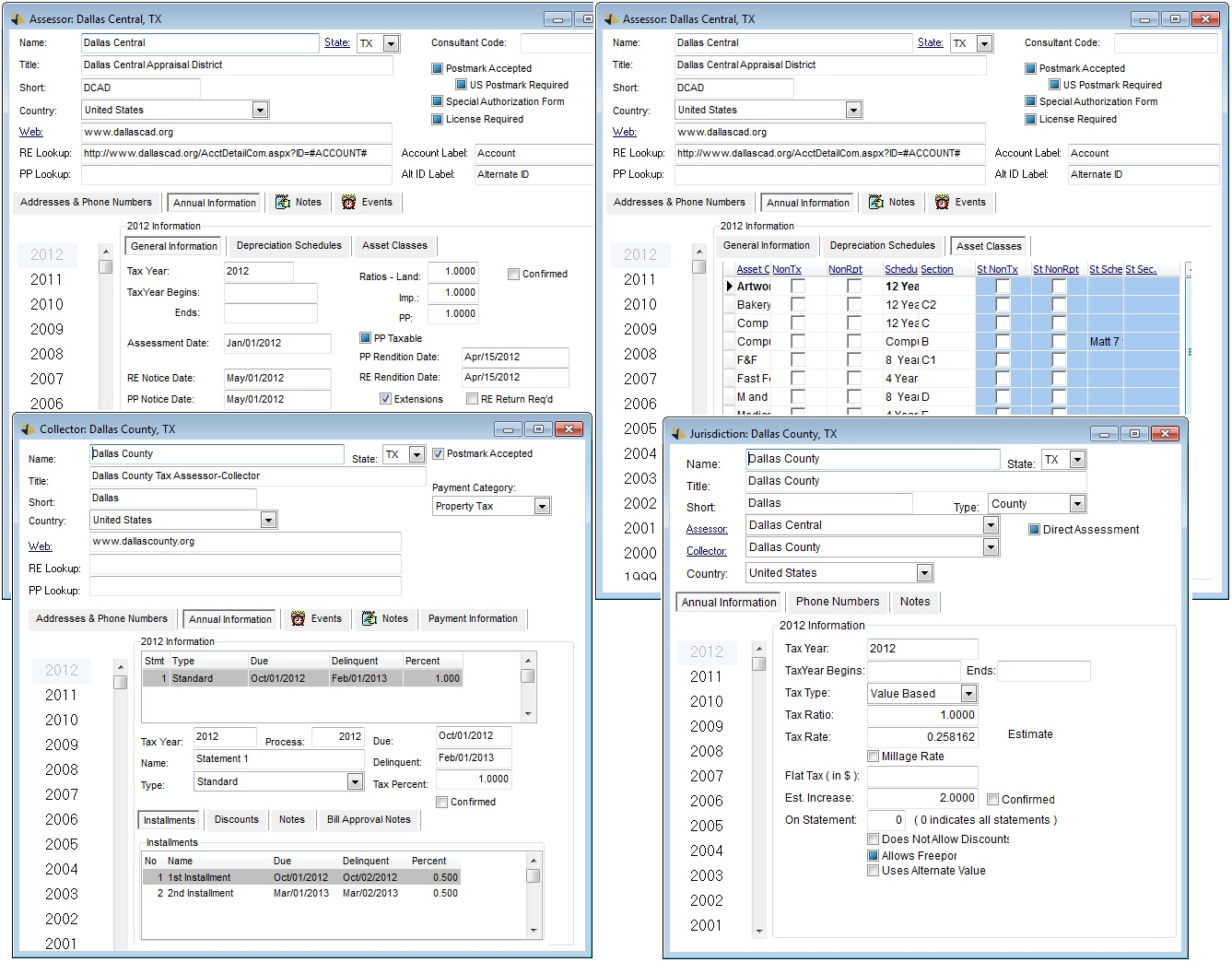 Property tax software