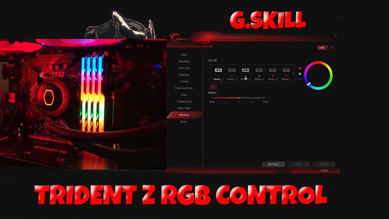 Gskill trident z rgb software